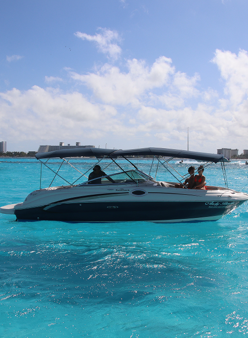 Yate Andy Panda 24ft - Paseo familiar en Isla Mujeres